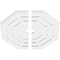 Ekena Millwork Westin Architectural Grade PVC Contemporary Ceiling Medallion, Two Piece, 30"OD x 3"ID x 12"C x 1"P CMP30WN2-03000 - alternate 4